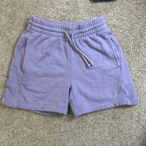 Aritzia sweats shorts